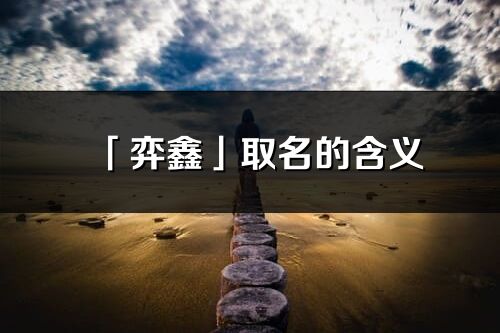 「弈鑫」取名的含义