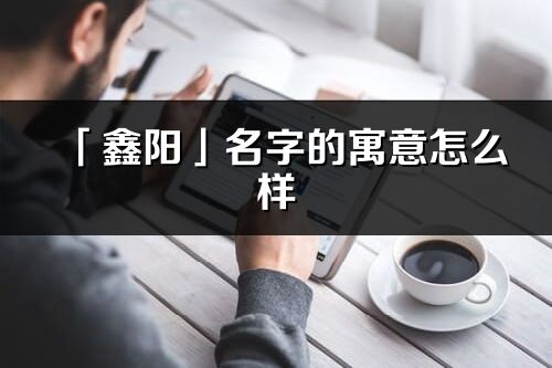 「鑫阳」名字的寓意怎么样