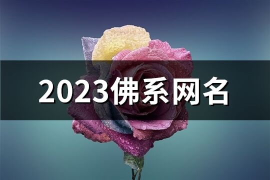 2023佛系网名(精选361个)