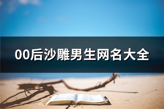 00后沙雕男生网名大全(133个)